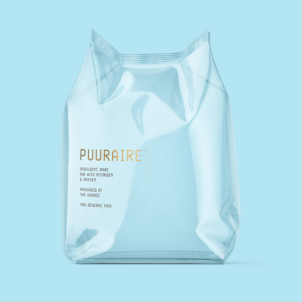 Puuraire, indulgent, rare air with nitrogen and oxygen.